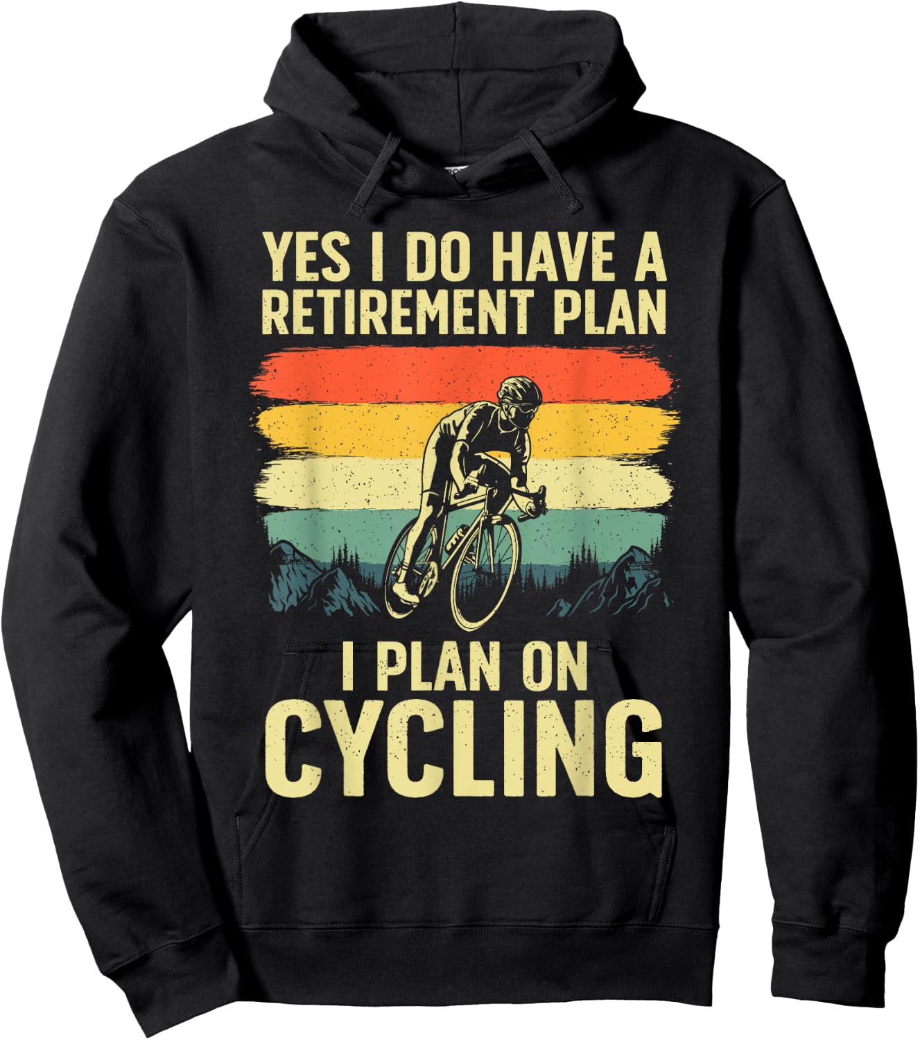 Funny Cycling Art Women Bicyclist Bike Racing Biker Hoodie - Hoodie | Black