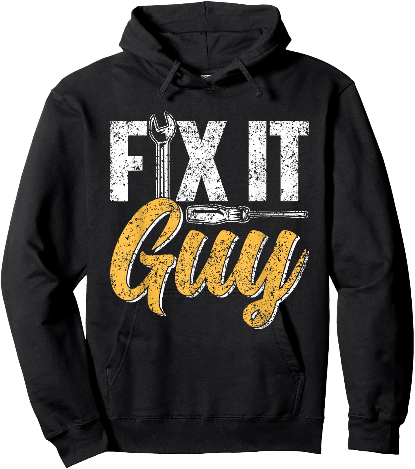 Fix It Guy Repairman Handyman Tinkerer Repair Fix It Hoodie - Hoodie | Black