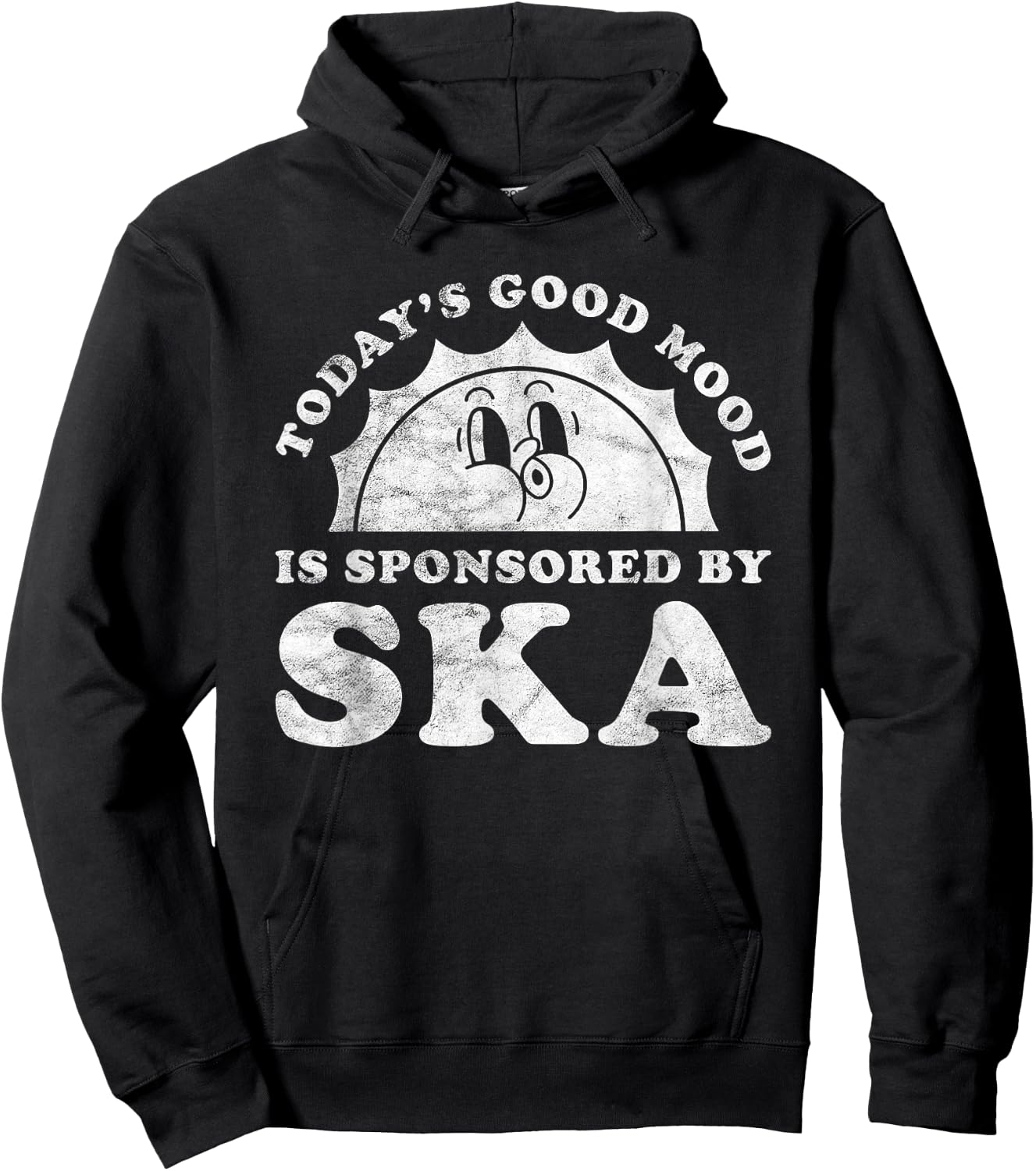 Funny Cute Retro Vintage Ska Music Hoodie - Hoodie | Black