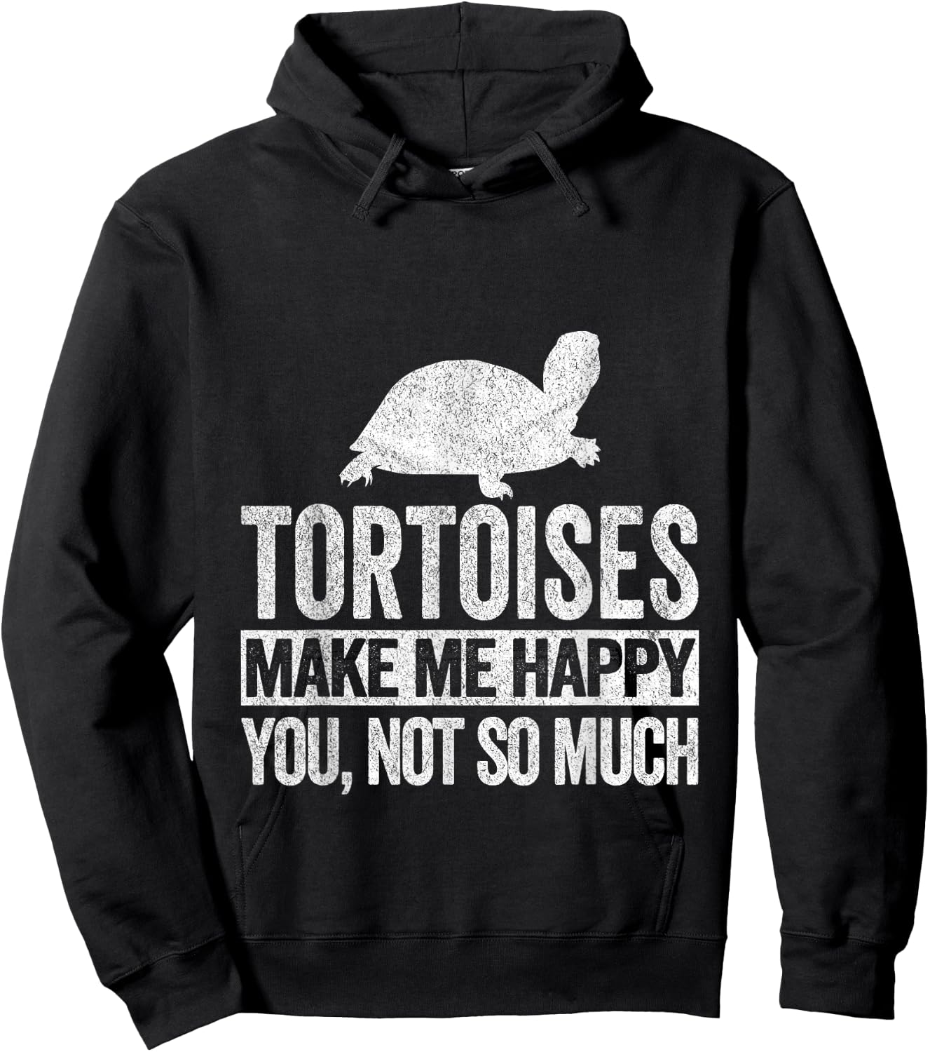 Tortoises Turtle Lover Funny Tortoise Quote Retro Hoodie - Hoodie | Black