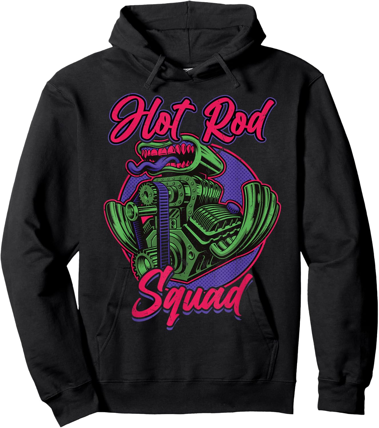 Hot Rod Squad Hoodie - Hoodie | Black