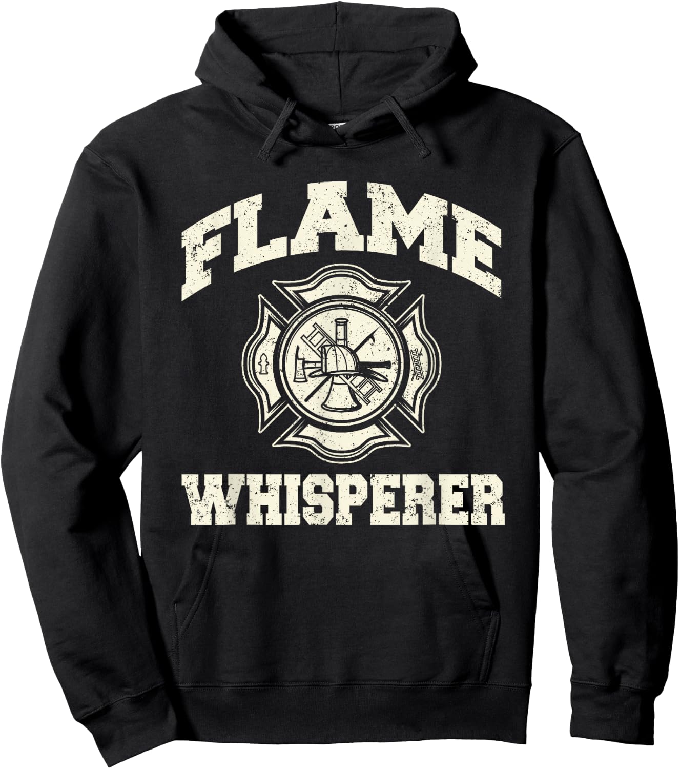 Funny Firefighting Fireman - Volunteer Firefighters Hoodie - Hoodie | Black