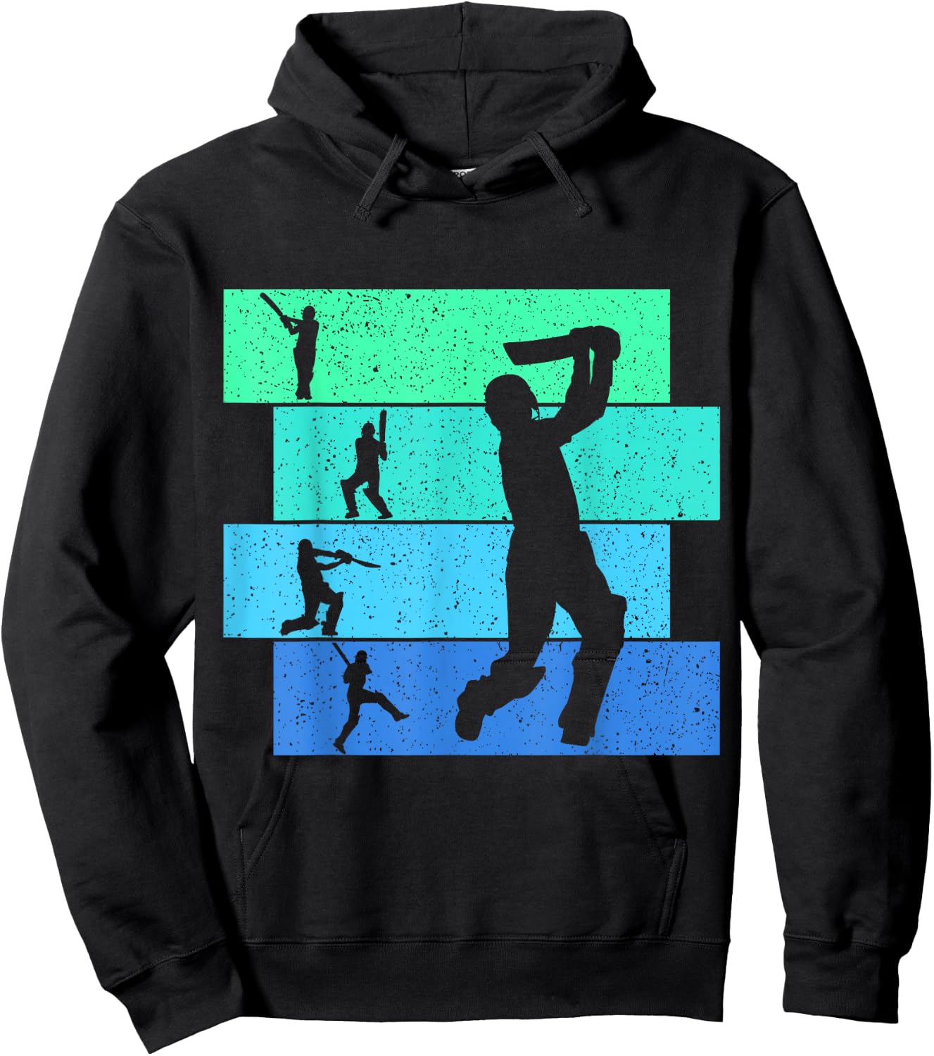 Cricket Boys Kids Men Youth Hoodie - Hoodie | Black