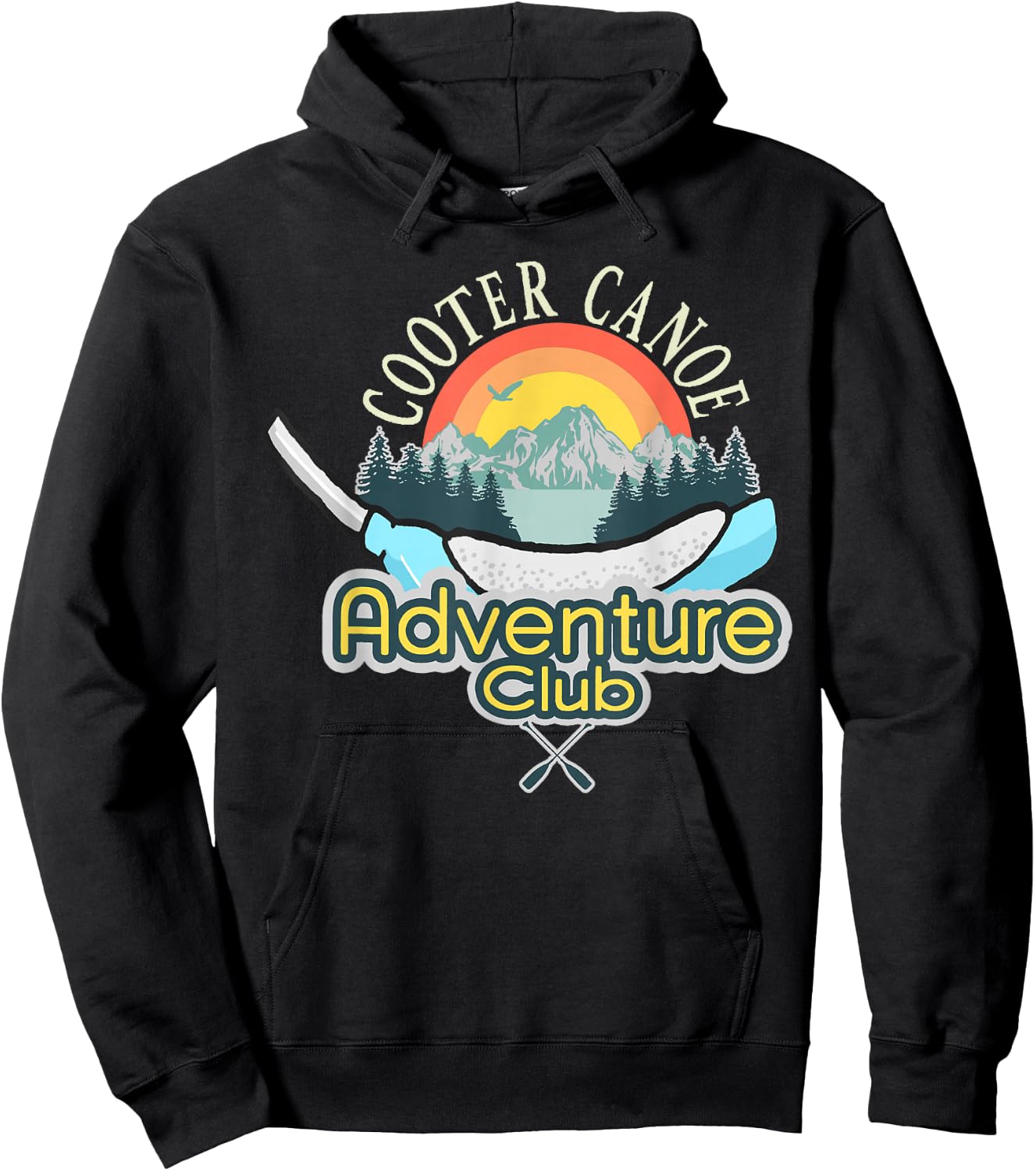 Cooter Canoe Purewick Funny Nursing ICU ED ER Med Surg Nurse Hoodie - Hoodie | Black
