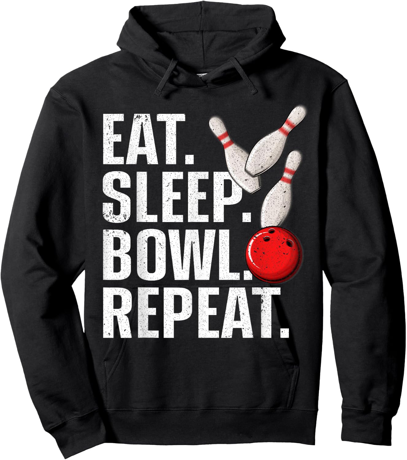 Cool Bowling Women Bowling League Team Sports Bowler Hoodie - Hoodie | Black
