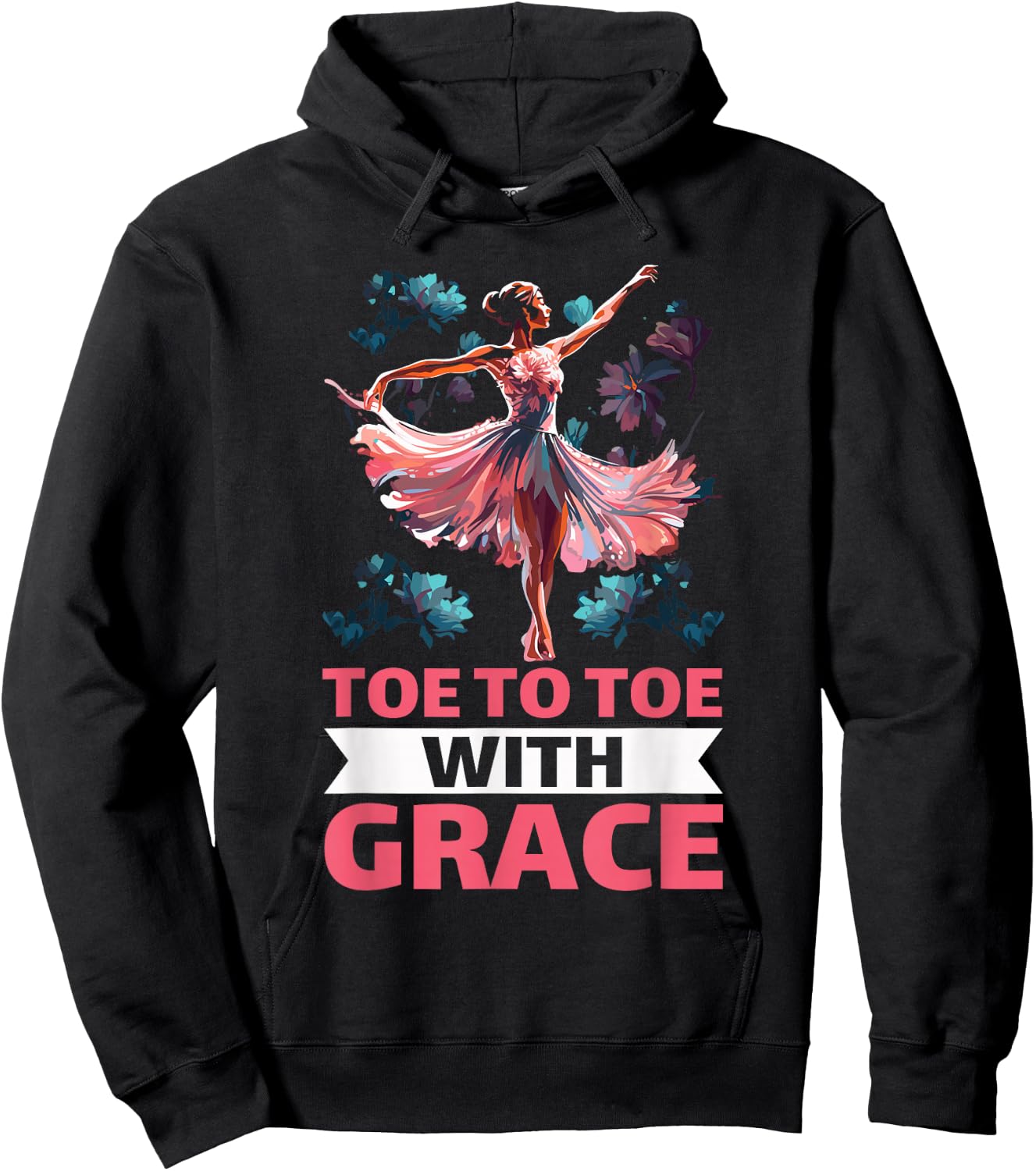 Ballet Teacher Dance Sport Ballerina Ballet Dancer Hoodie - Hoodie | Black