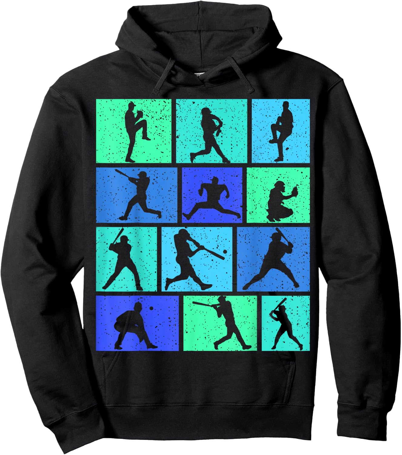 Baseball Boys Kids Youth Hoodie - Hoodie | Black