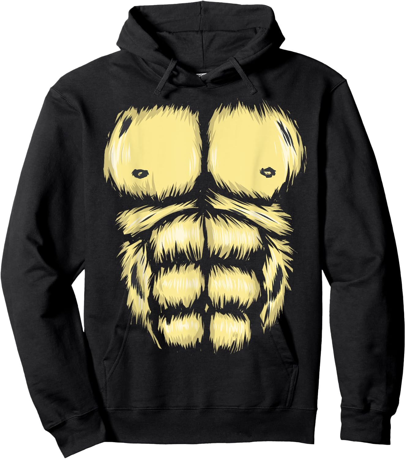 DIY Halloween Costume Gorilla Kids Adults Monkey Ape Hoodie - Hoodie | Black