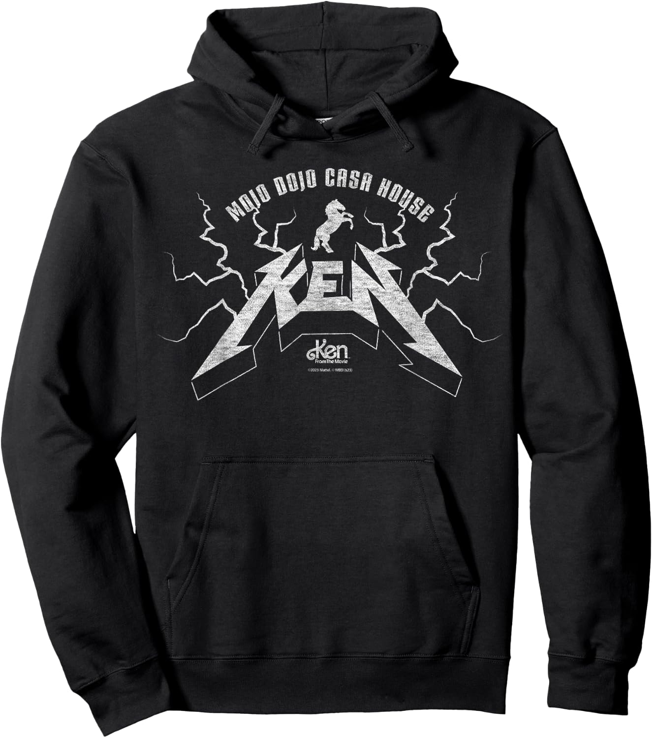 Barbie The Movie - Country Metal Ken Logo Hoodie - Hoodie | Black