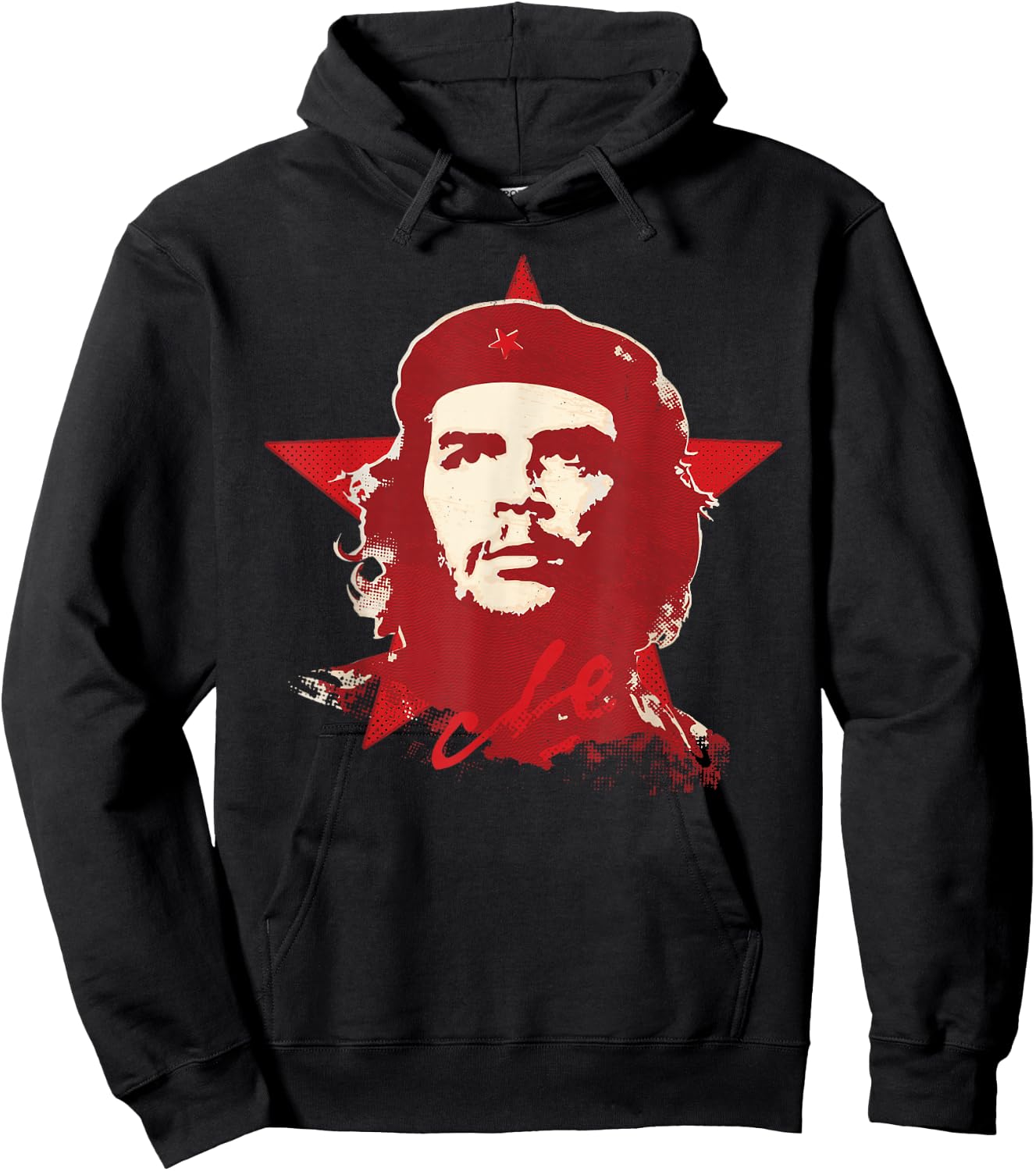 Che Guevara Shirt Cuba Star Cuban Red Revolution Graphic Hoodie - Hoodie | Black
