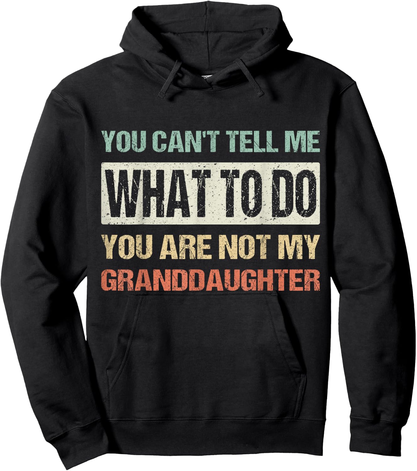Funny Grandpa Art For Grandfather Gramps Men Poppy Papi Hoodie - Hoodie | Black