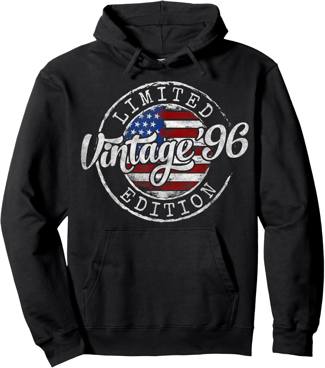 Vintage 1996 29th Birthday Gifts Women 29 Year Old Hoodie - Hoodie | Black
