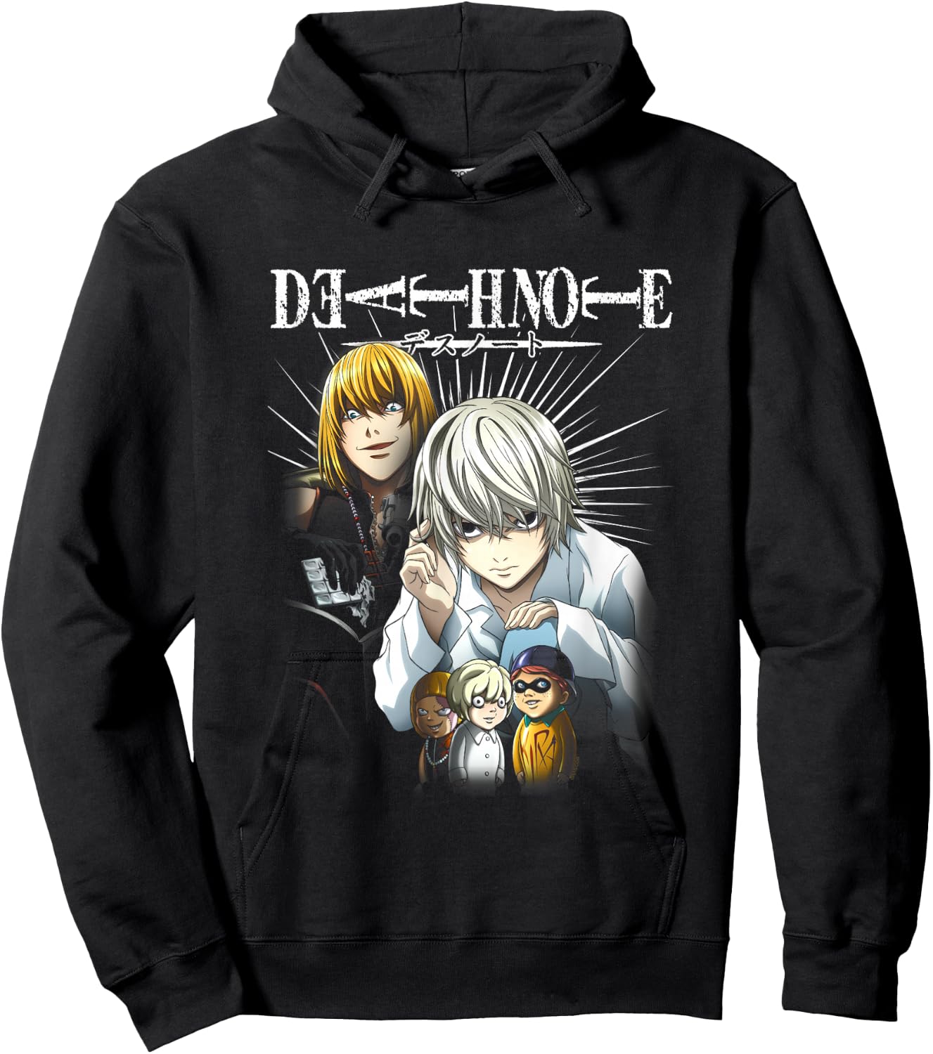 Death Note Near and Mello Anime Hoodie - Hoodie | Black