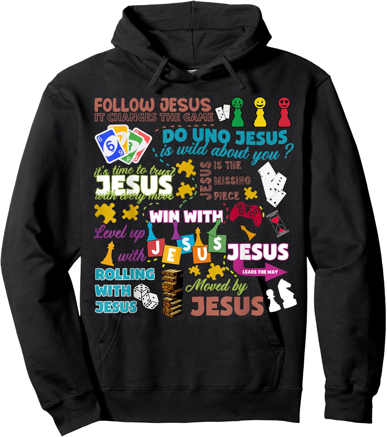 Twists And Turns VBS 2023 Vacation Bible School Christian Hoodie - Hoodie | Black