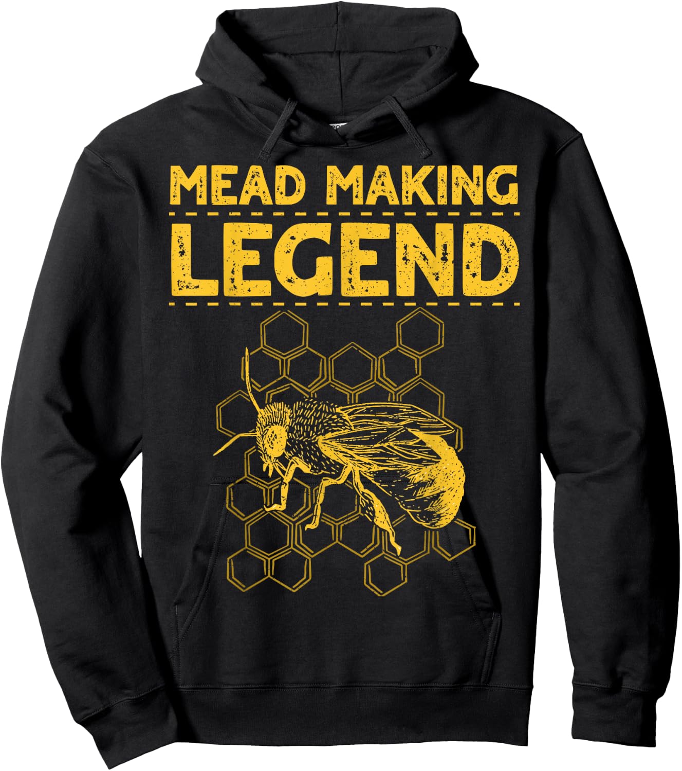Mead Making Legend Design for a Mead Maker Hoodie - Hoodie | Black