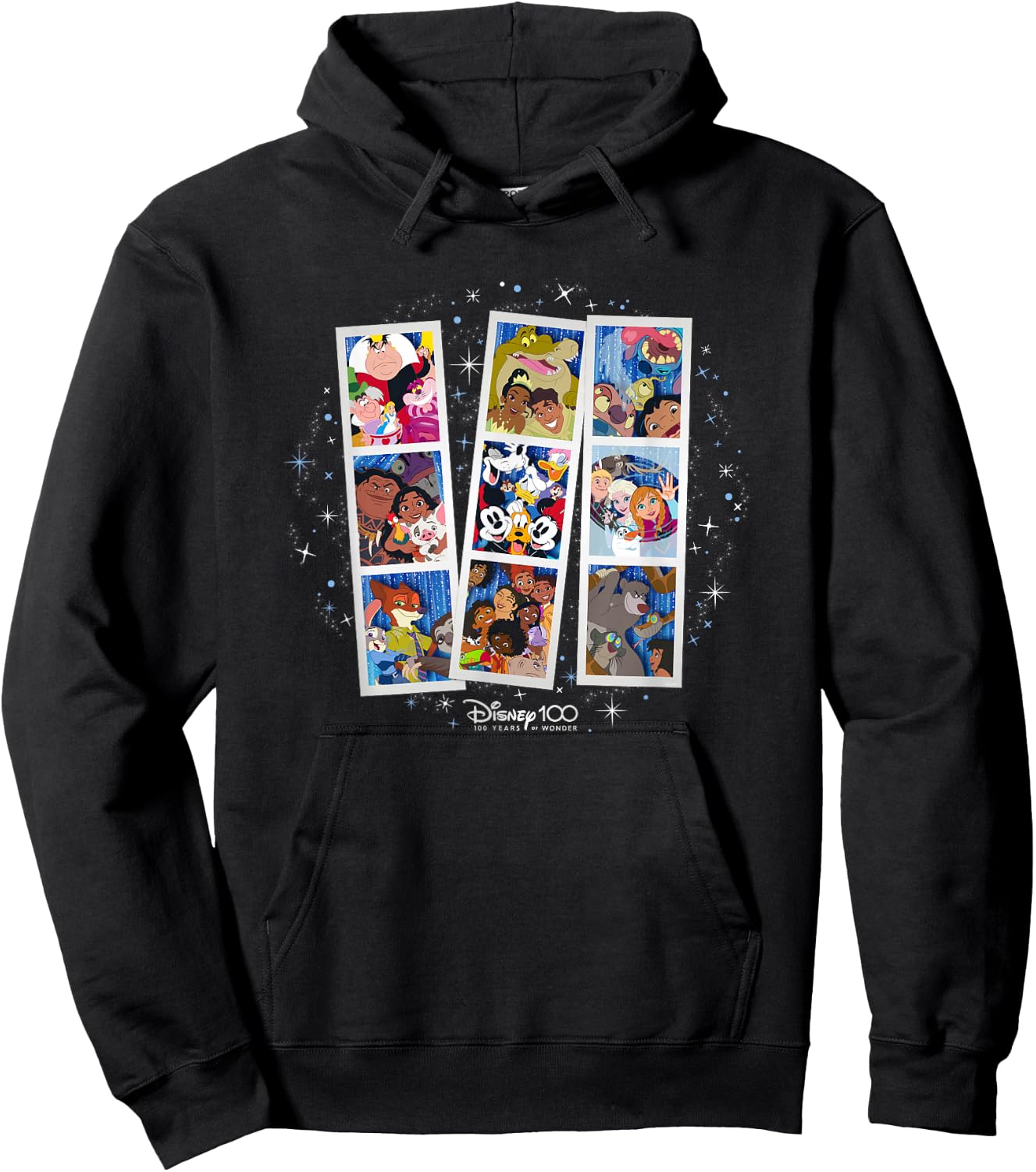 Disney 100 Anniversary Photo Booth Pictures D100 Hoodie - Hoodie | Black
