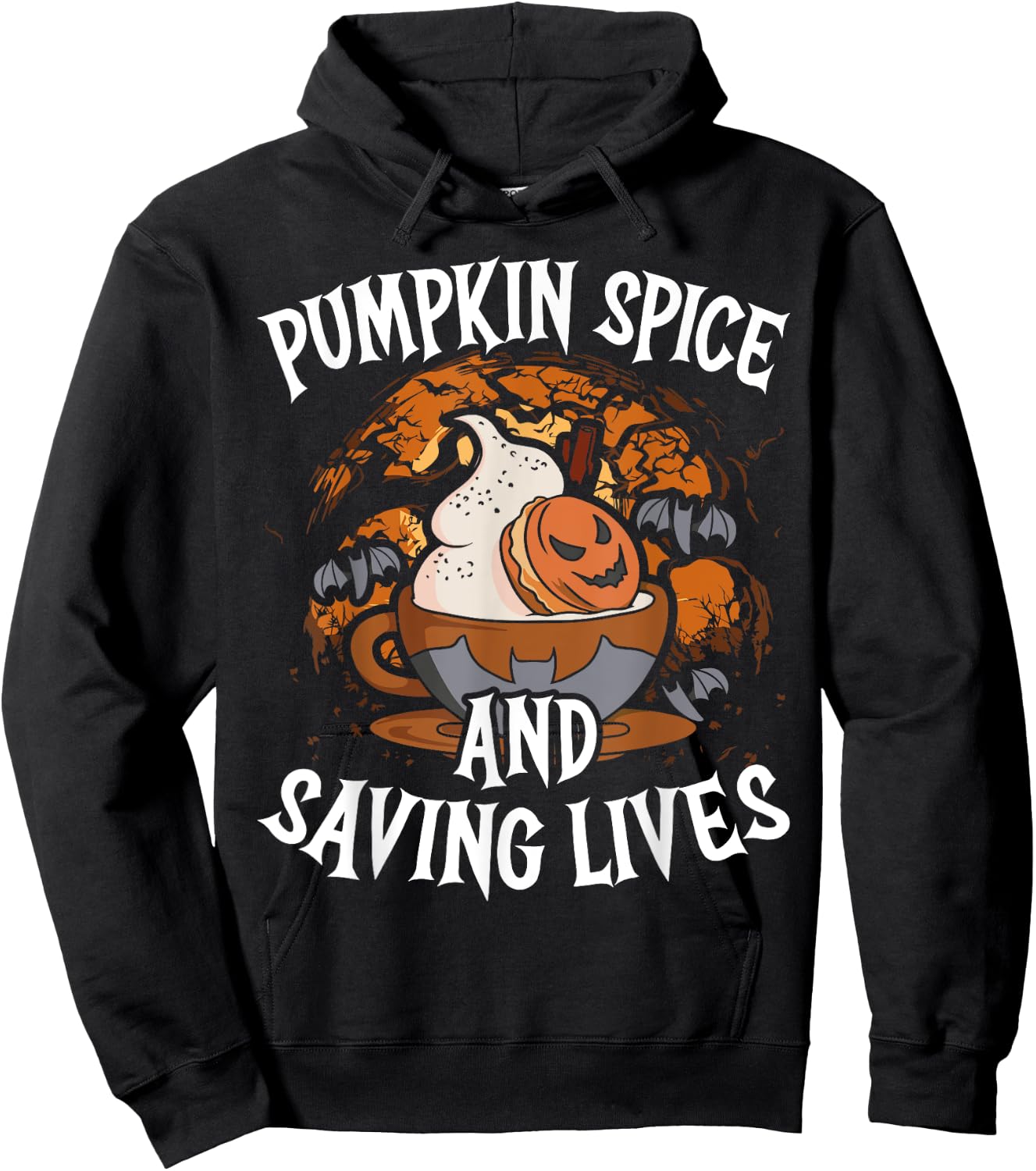 Medical Halloween Trick Or Treat Healthcare Doctor Nurse Hoodie - Hoodie | Black