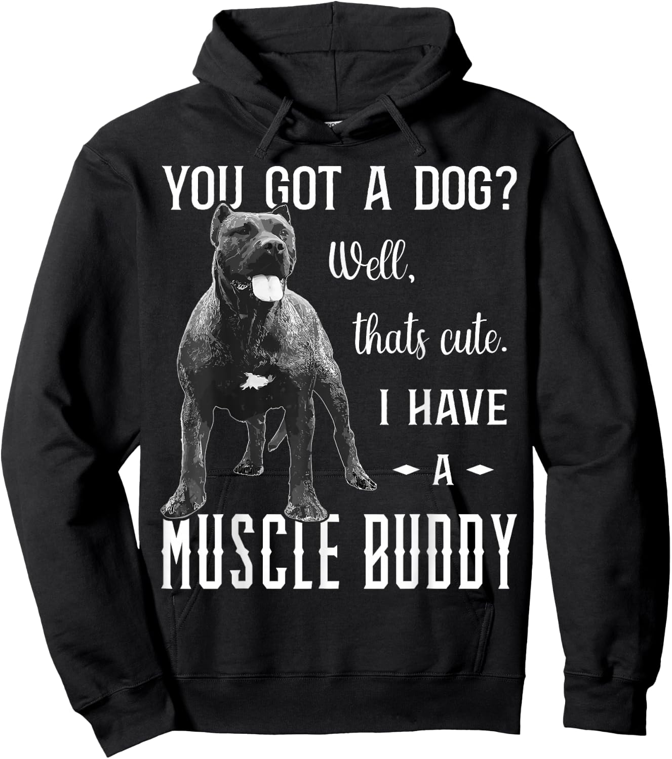 Perro De Presa Canario Collar Clothes Accessories Canary Dog Hoodie - Hoodie | Black