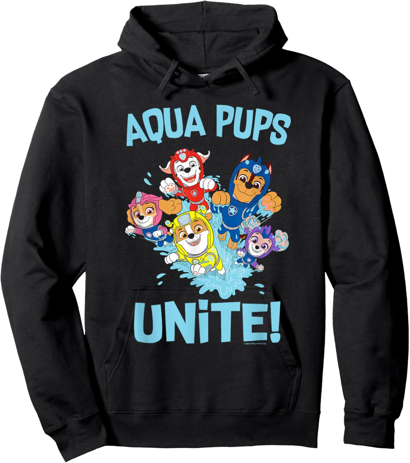 PAW Patrol Aqua Pups Making a Splash Hoodie - Hoodie | Black