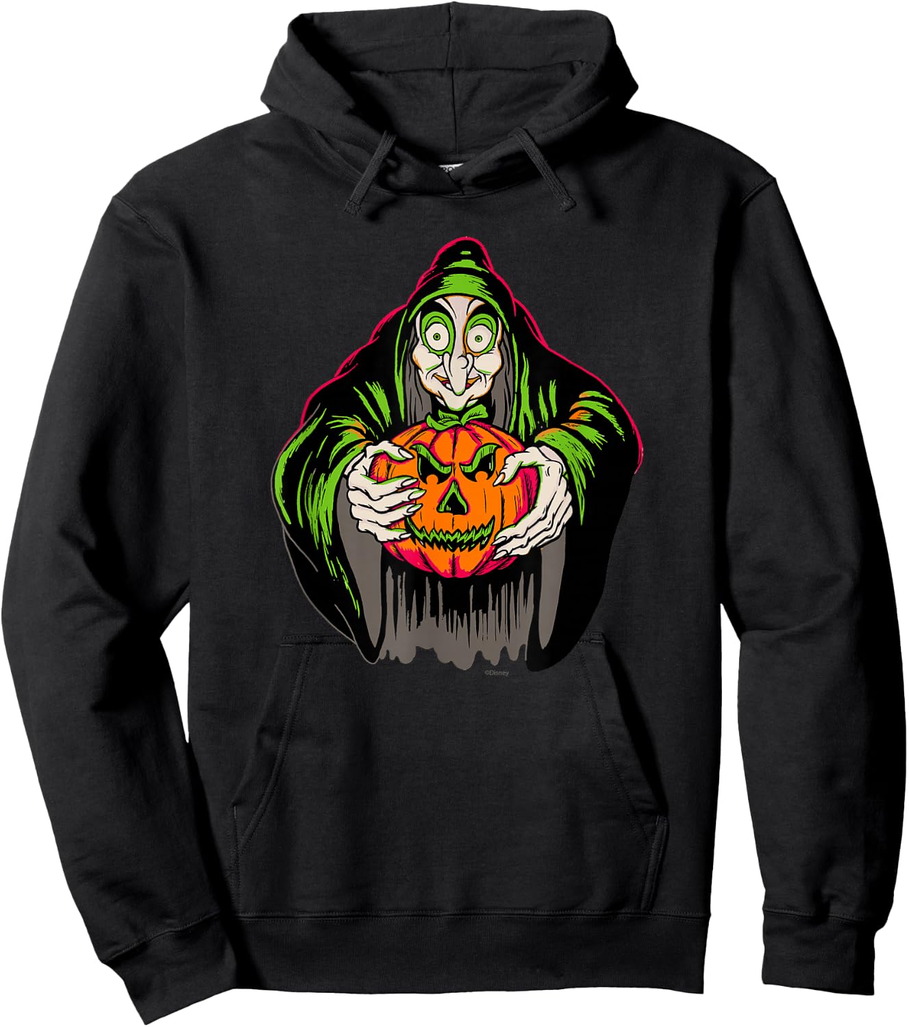 Disney 100 Villains Evil Queen Witch Snow White Halloween Hoodie - Hoodie | Black