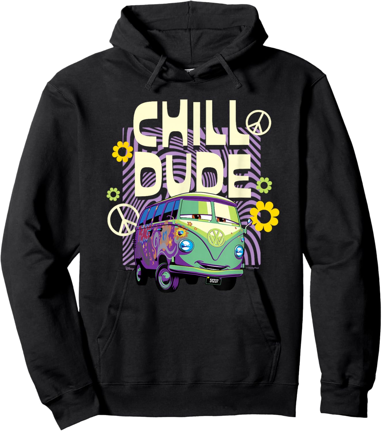 Cars - Filmore Chill Dude Hoodie - Hoodie | Black
