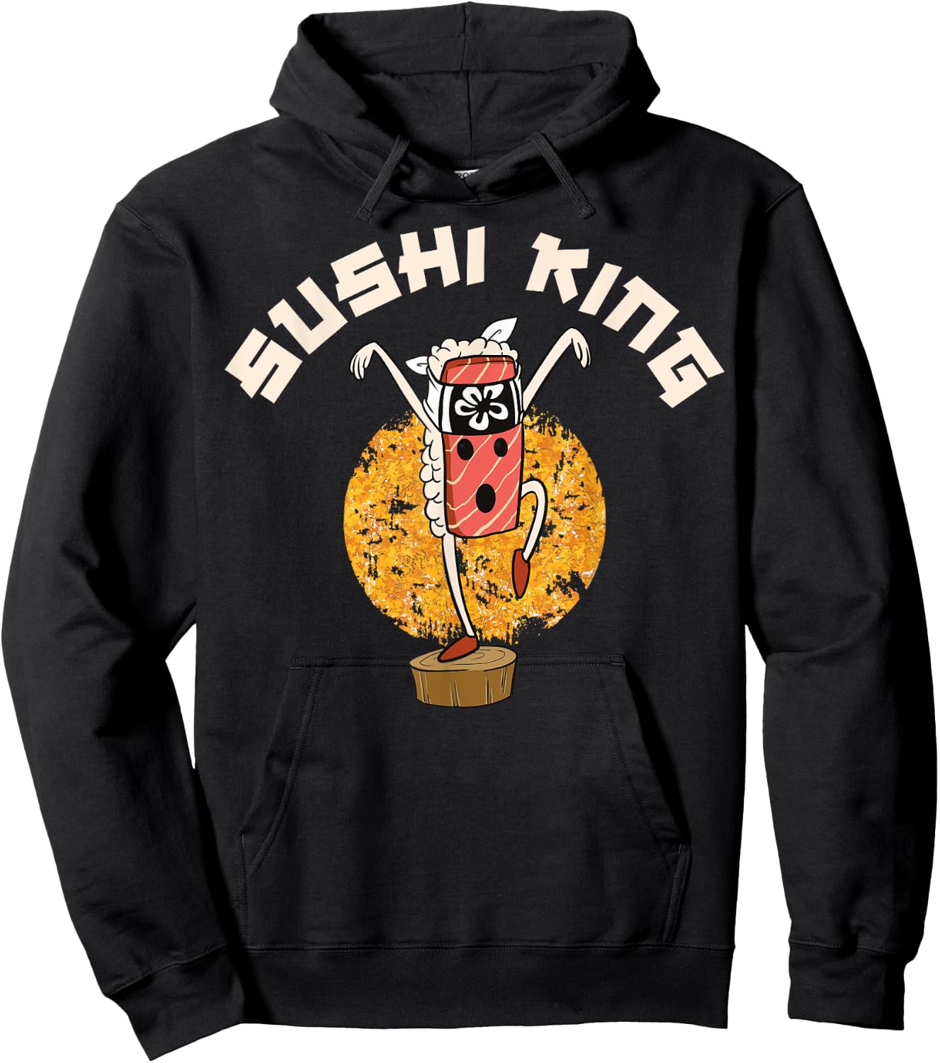 Sushi King Hoodie - Hoodie | Black