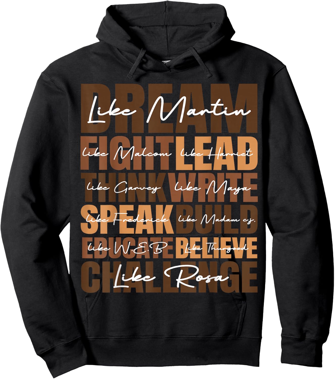 Dream Black History Month Juneteenth African American Gifts Hoodie - Hoodie | Black