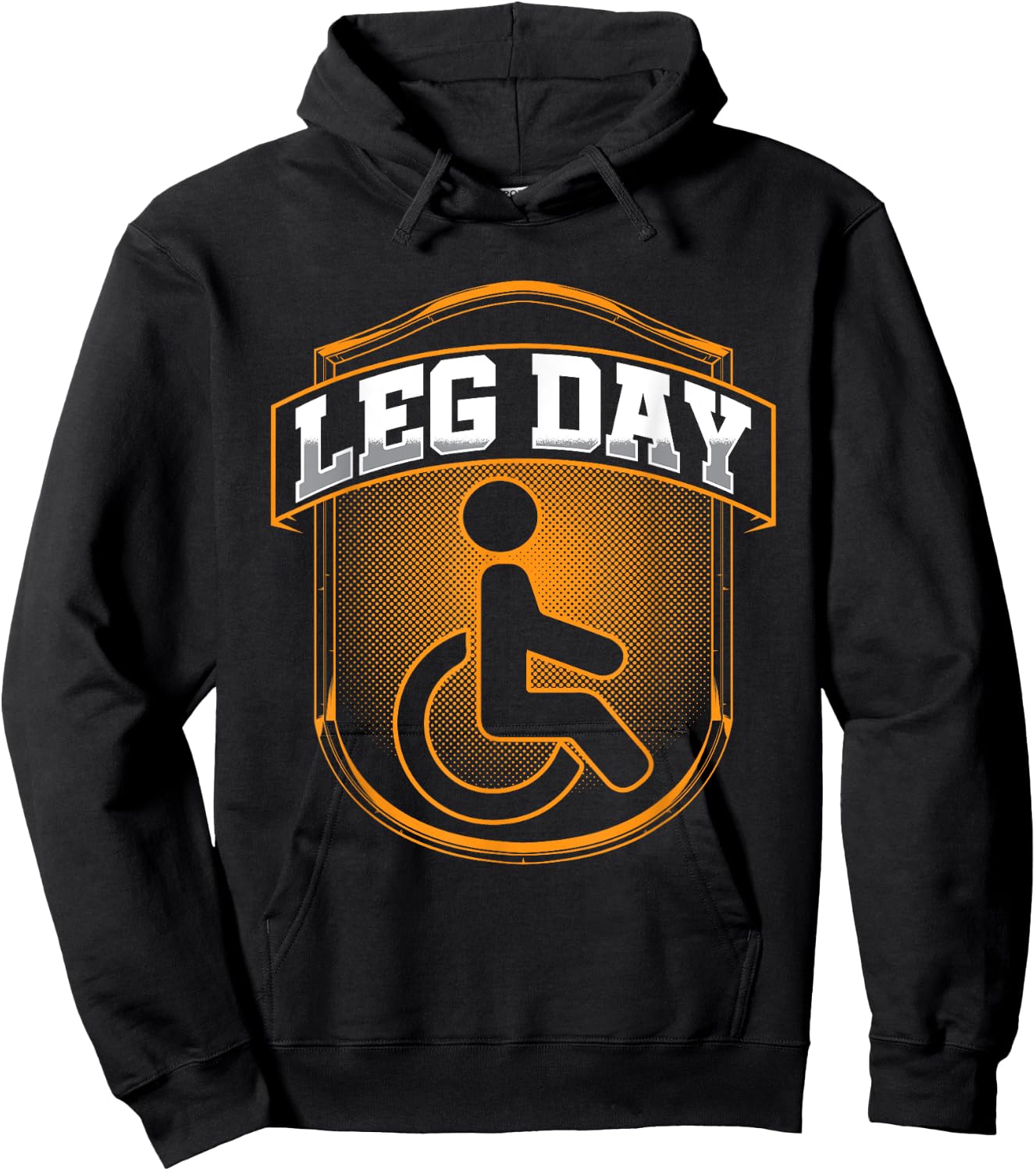 Put Funny Handicap Workout Sarcastic Gym Hilarious Fan Hoodie - Hoodie | Black