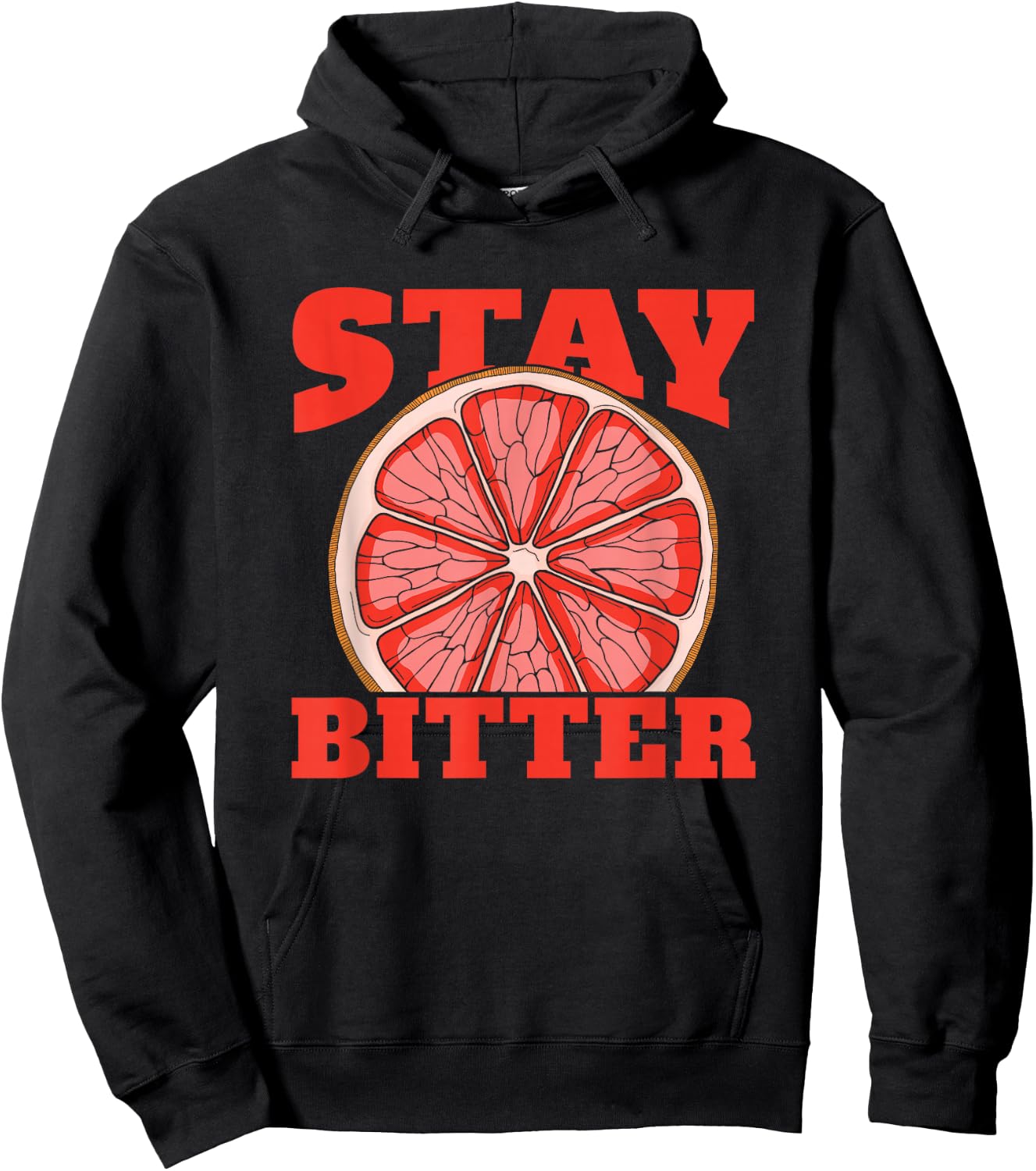 Funny Fruit - Grapefruit Tree Fruit Grapefruit Hoodie - Hoodie | Black