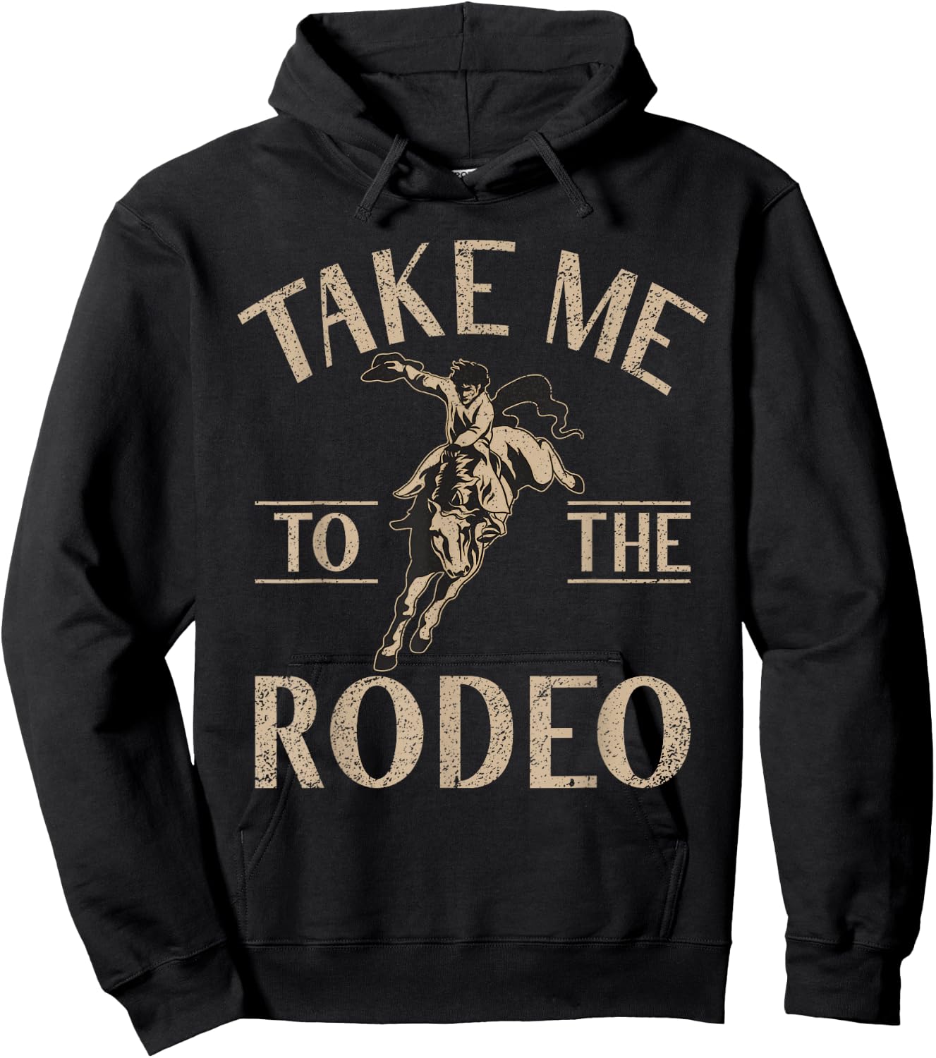 Take me to the Rodeo Hoodie - Hoodie | Black