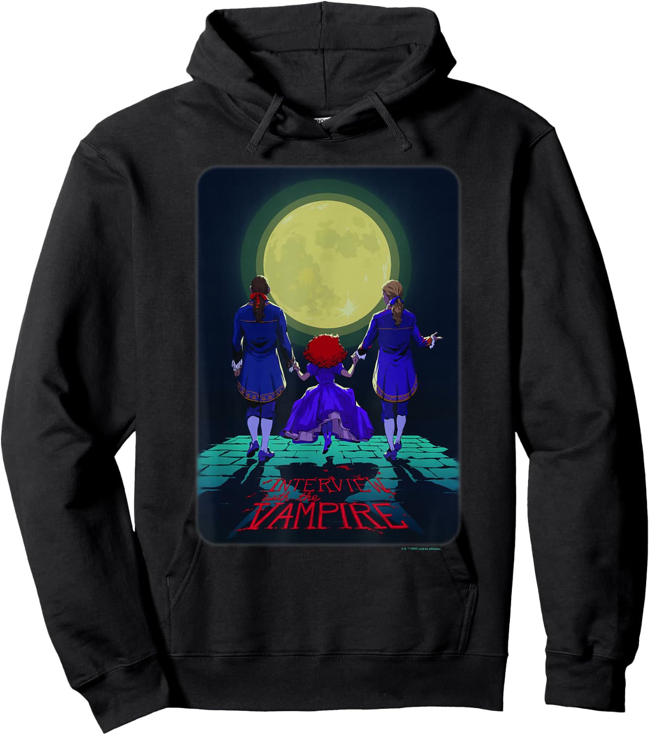 WB100 Interview with The Vampire Louis, Lestat, & Claudia Hoodie - Hoodie | Black