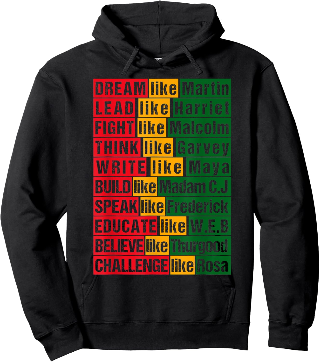 Black History Month African American Hoodie - Hoodie | Black