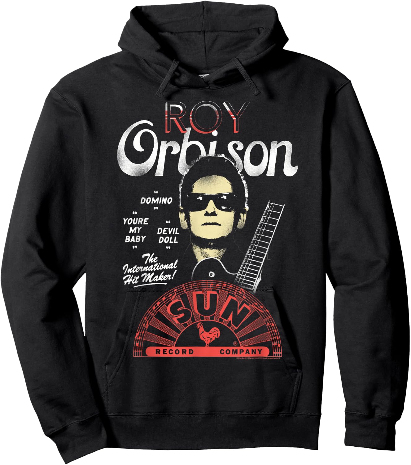 Sun Records X Roy Orbison International Hit Maker Hoodie - Hoodie | Black