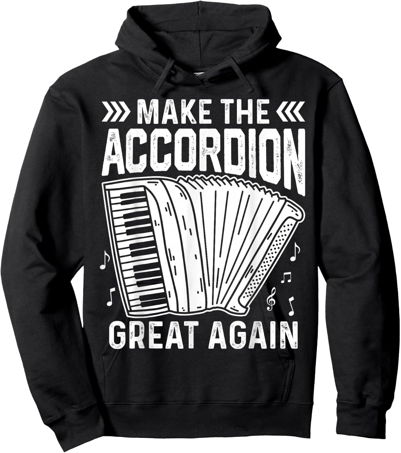 Make The Accordion Great Again Hoodie - Hoodie | Black