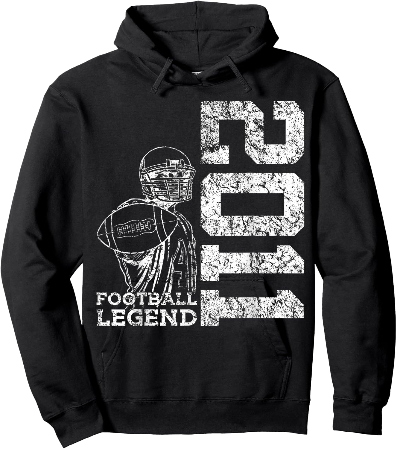 15 Years Football Legend 2011 15th Birthday Hoodie - Hoodie | Black