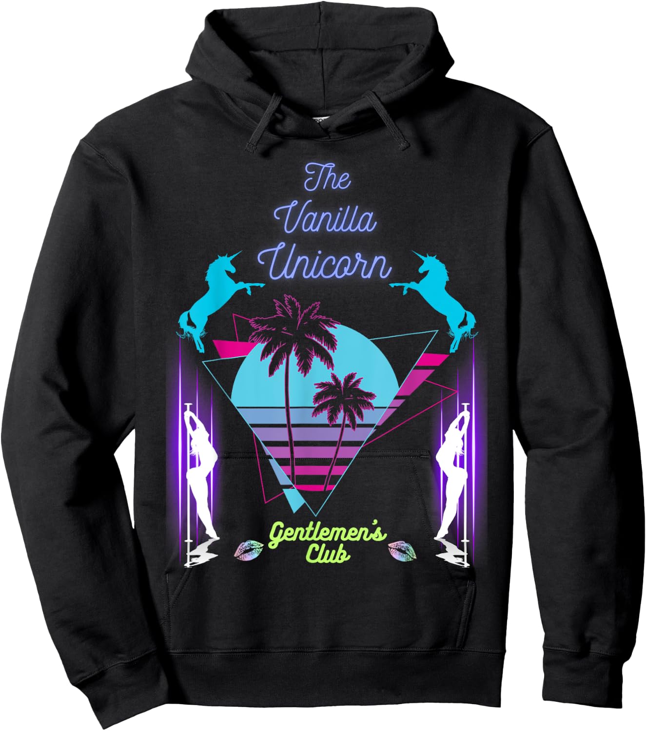The Vanilla Unicorn Hoodie - Hoodie | Black