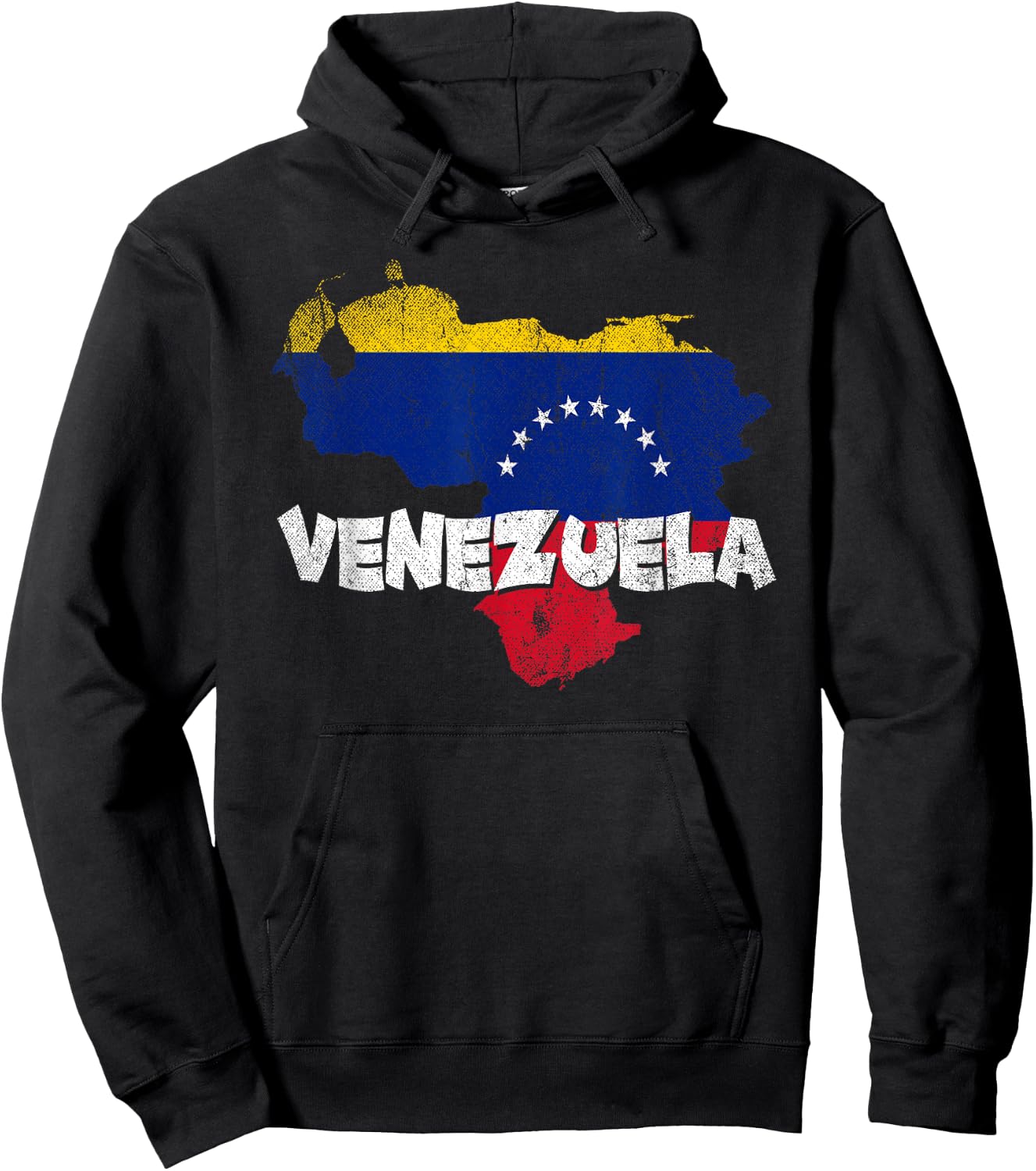Venezuela Pride Venezuelan Flag Caracas Gift Venezuela Hoodie - Hoodie | Black