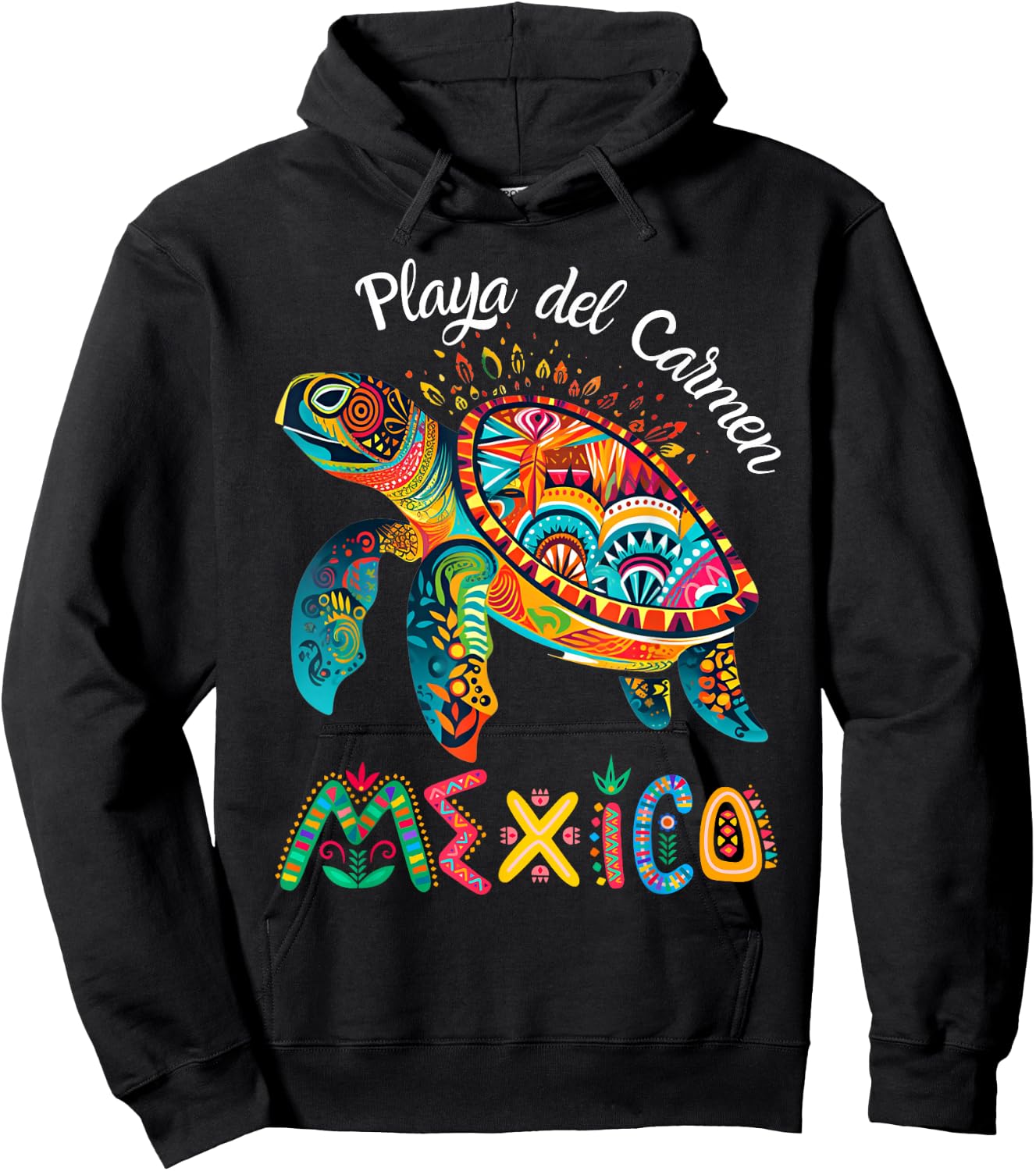 Playa Del Carmen Mexico Playa Souvenir Hoodie - Hoodie | Black