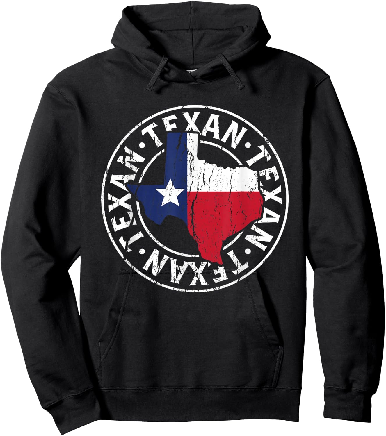 Texaner Proud Texas Texan Sayings Hoodie - Hoodie | Black