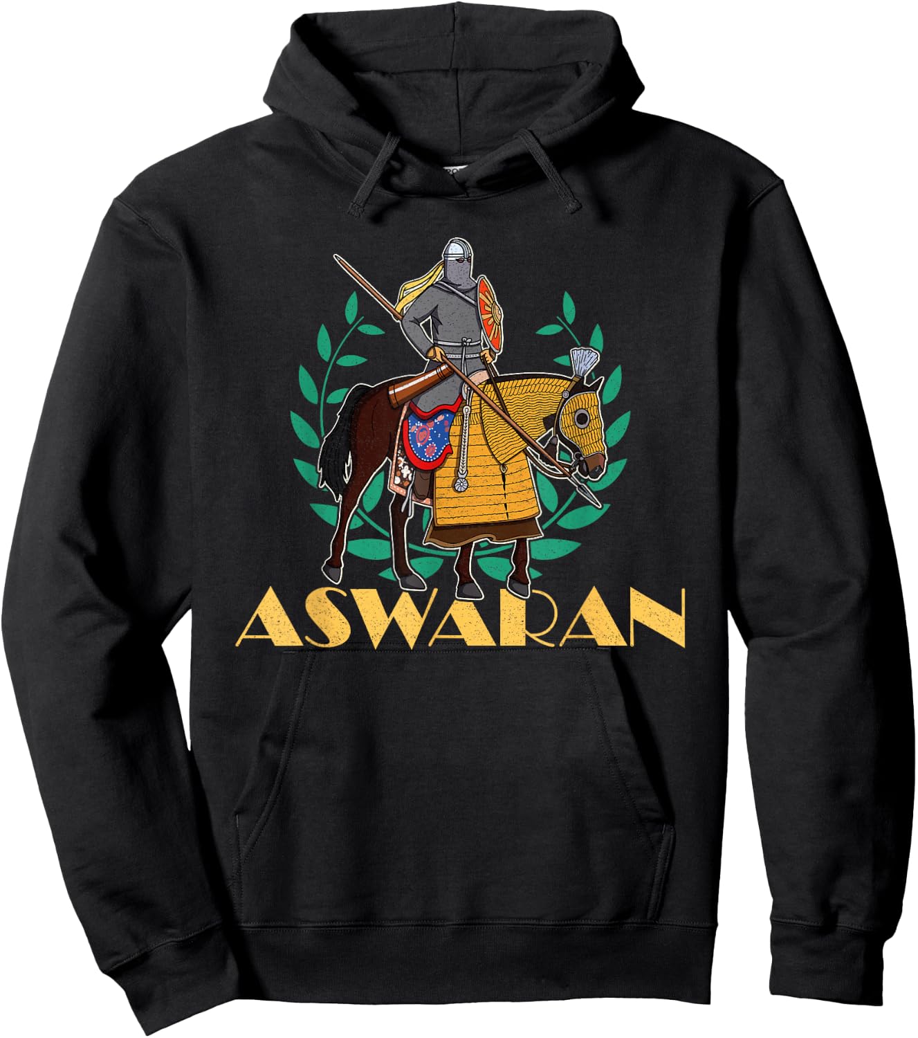 Persian Achaemenid Iran Sasanian Iranian historical souvenir Hoodie - Hoodie | Black