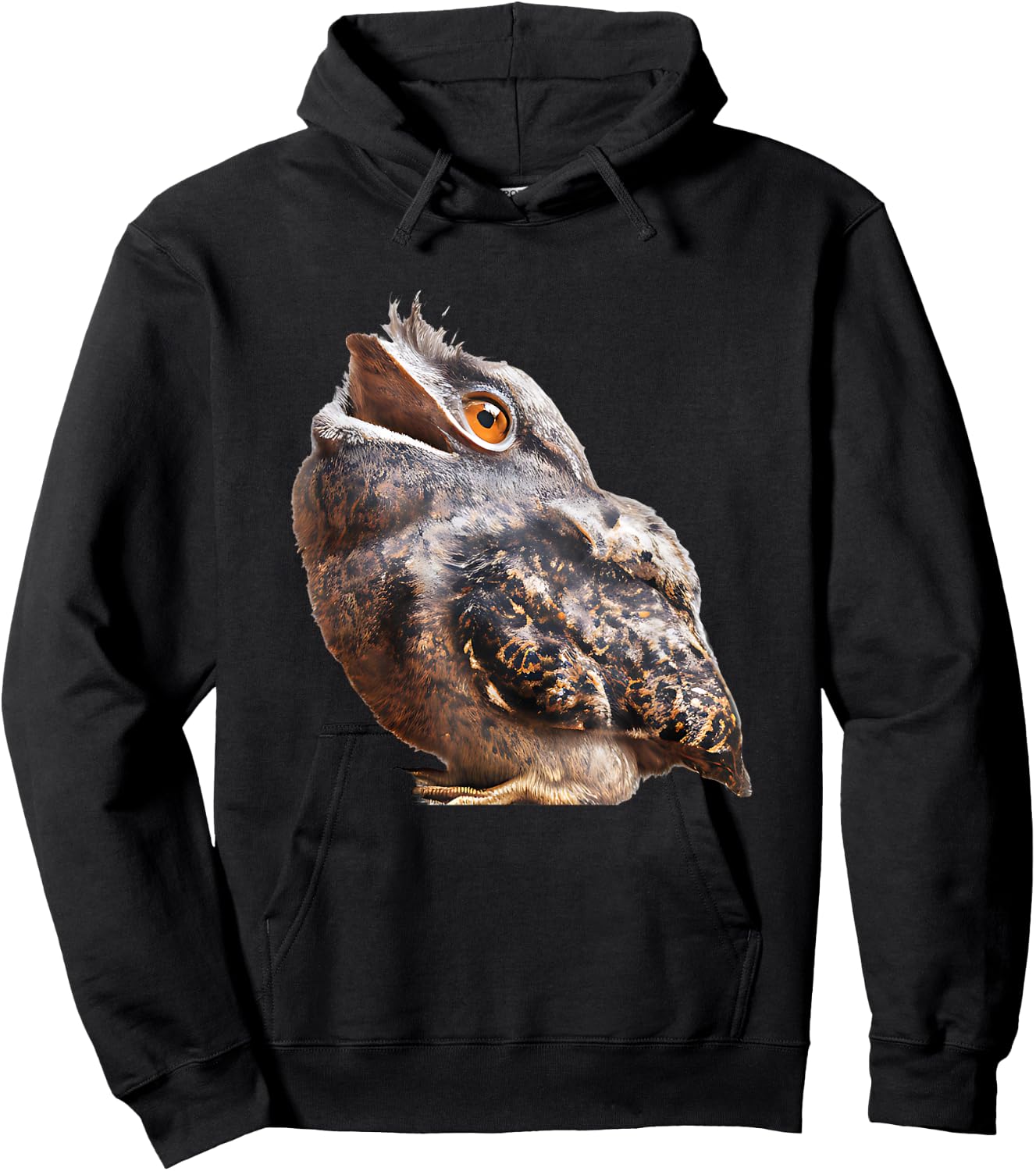 Beautiful Potoo Owl Hoodie - Hoodie | Black