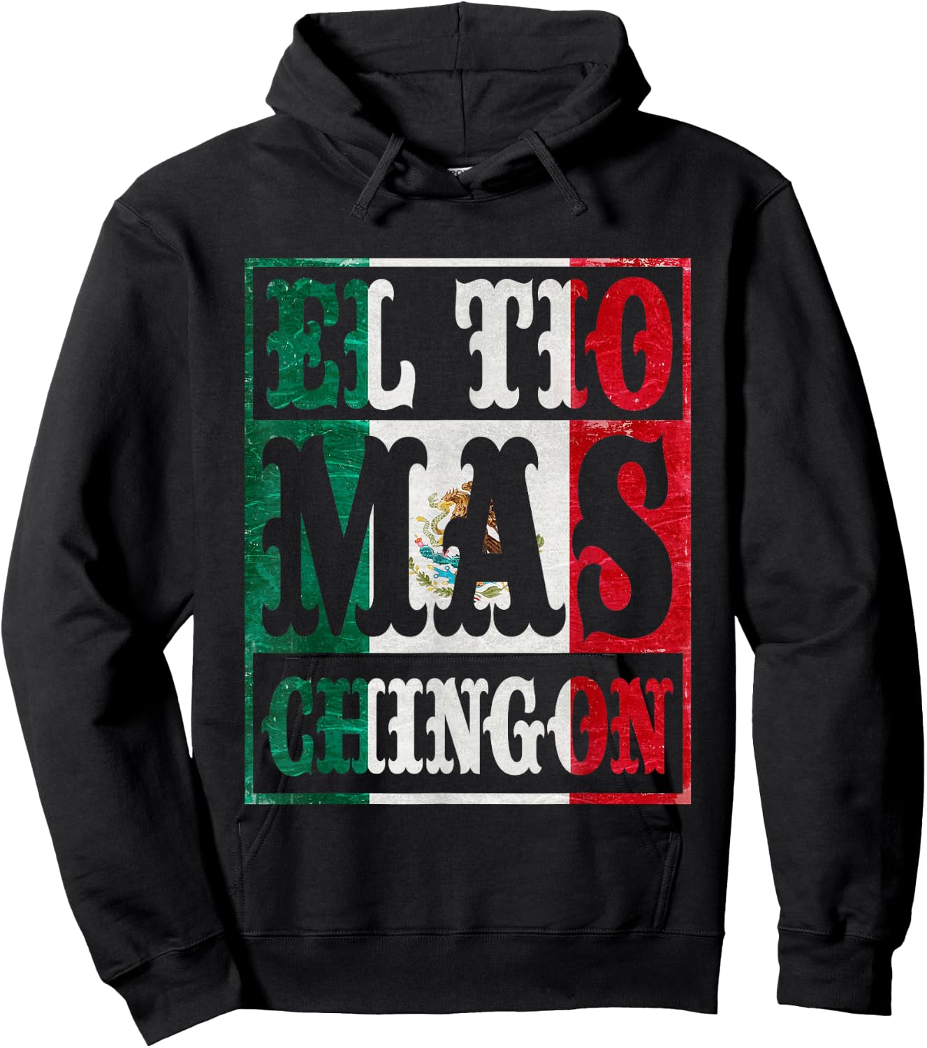 Mexican El Tio Mas Chingon Spanish Uncle Dad Father's Day Hoodie - Hoodie | Black