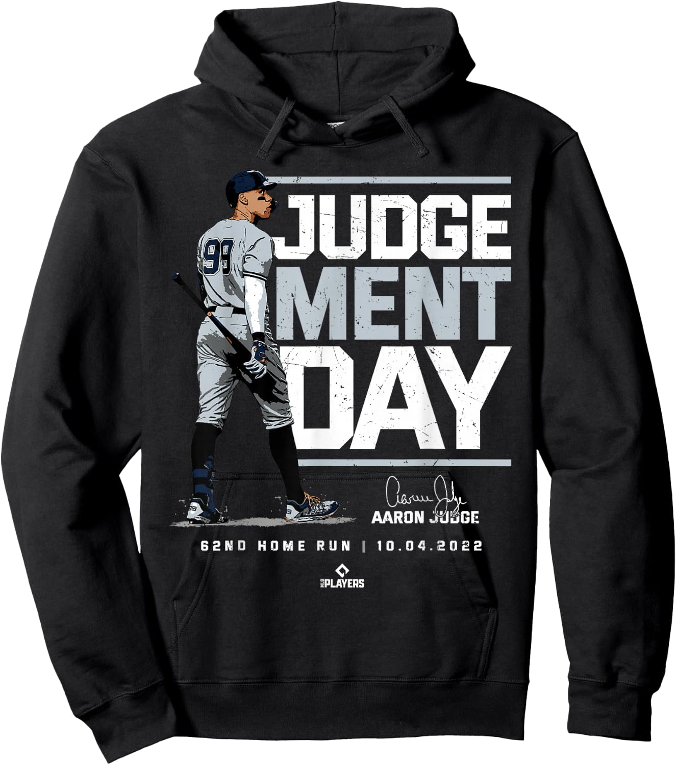 Aaron Judge Judgement Day Aaron Judge New York MLBPA Hoodie - Hoodie | Black