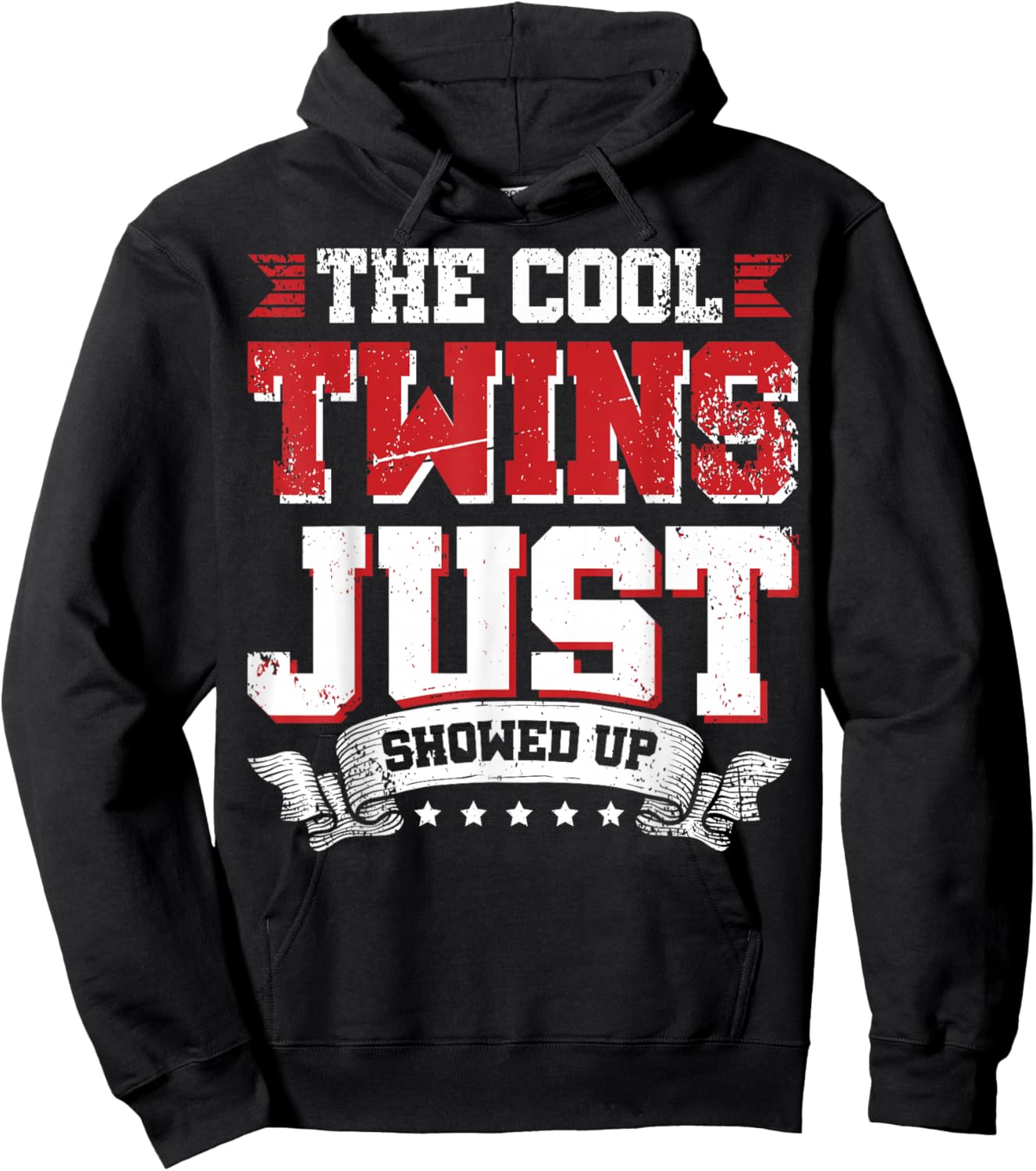 The Cool Twins Just Showed Up Hoodie - Hoodie | Black