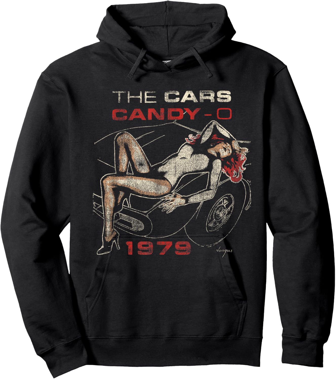 The Cars - Candy-O Vintage 1979 Hoodie - Hoodie | Black