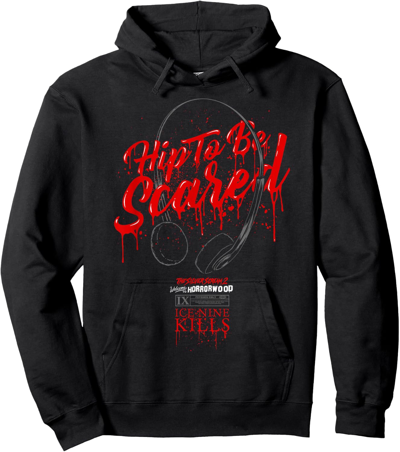 Ice Nine Kills – Hip to Be Scared Hoodie - Hoodie | Black