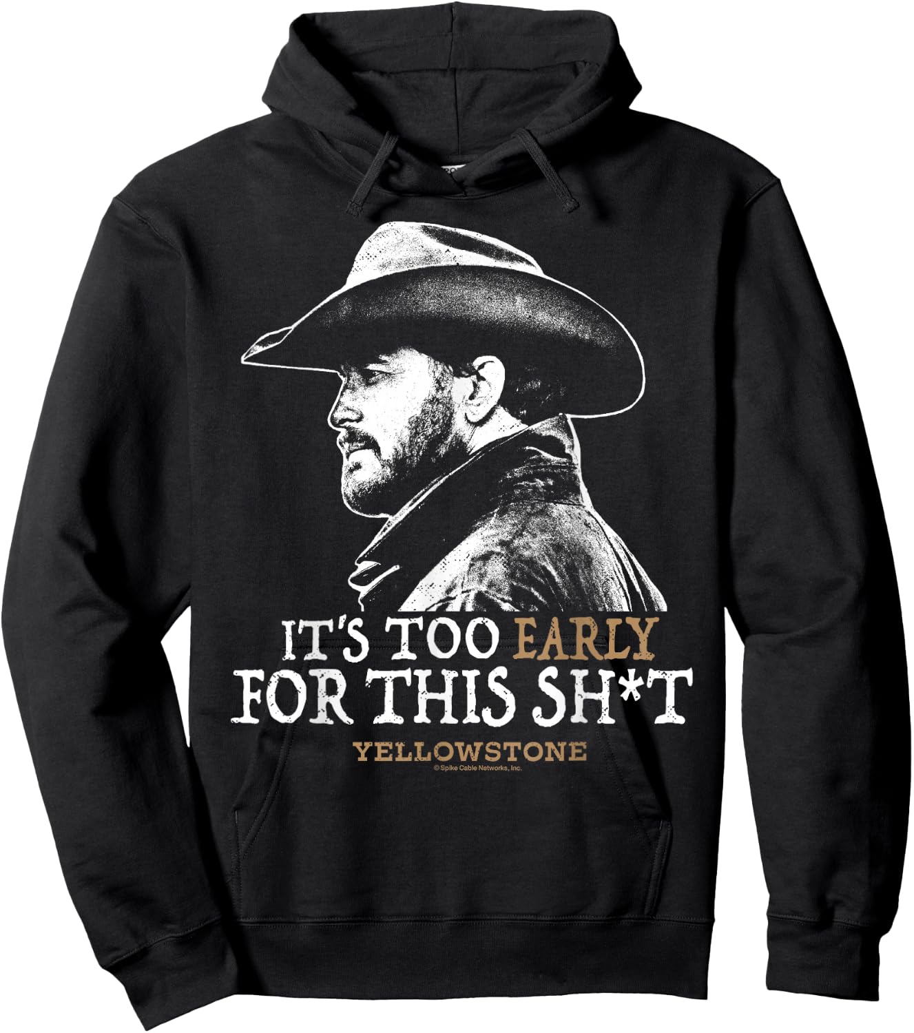 Yellowstone - Rip Too Early for This Sh-t Hoodie - Hoodie | Black