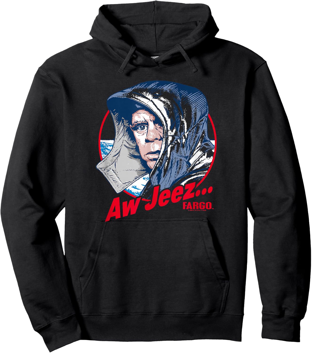 Fargo Aw Jeez Hoodie - Hoodie | Black
