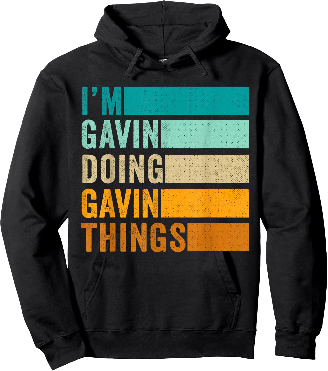 I'm Gavin Doing Gavin Things Hoodie - Hoodie | Black
