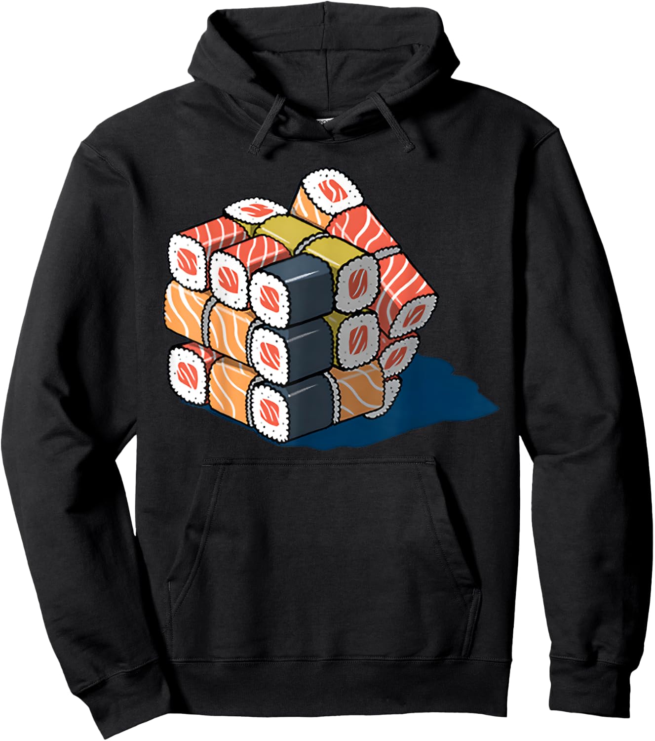 Sushi Cube Rubik Hoodie - Hoodie | Black